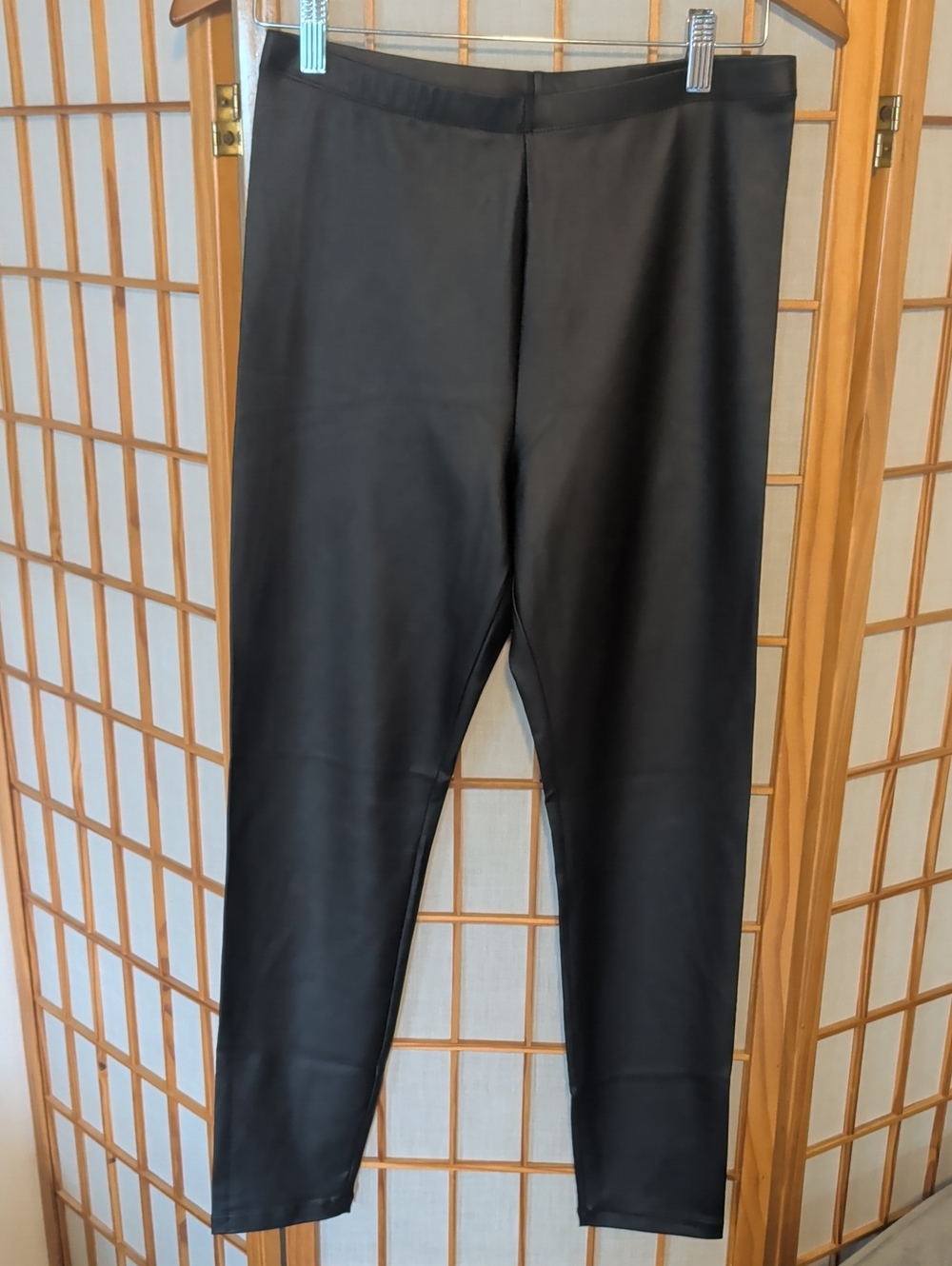 Forever 21 Black Faux Leather Leggings